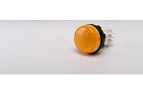 S Serisi Plastik LED'li 230V AC Sarı 22 mm Sinyal