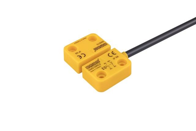 Plastik Sağ Çıkış 1NC+1NO 5mm 2m Kablolu 22 mm Manyetik Kapı Switch