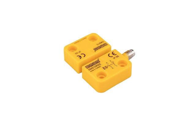 Plastik Sağ Çıkış 1NC+1NO 5mm M8*4 Konnektör 22 mm Manyetik Kapı Switch