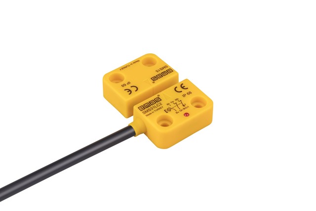 Plastik Sol Çıkış 2NC+1NO 5mm LED'li 2m Kablolu 22 mm Manyetik Kapı Switch